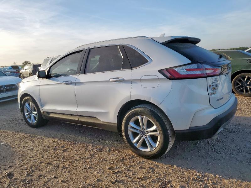 FORD EDGE SEL 2019 white  gas 2FMPK3J94KBB09565 photo #3