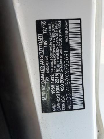 2019 MERCEDES-BENZ CLA 250 WDDSJ4EB9KN753691