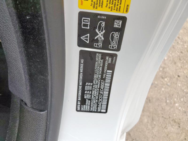 2018 BMW 430XI - WBA4Z3C57JEC48007