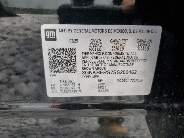 2025 CHEVROLET BLAZER RS 3GNKBERS7SS200462