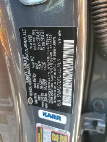 2025 HYUNDAI TUCSON LIM - 5NMJECDE1SH551408