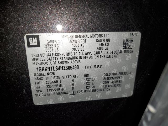 2017 GMC ACADIA ALL 1GKKNTLS4HZ305490