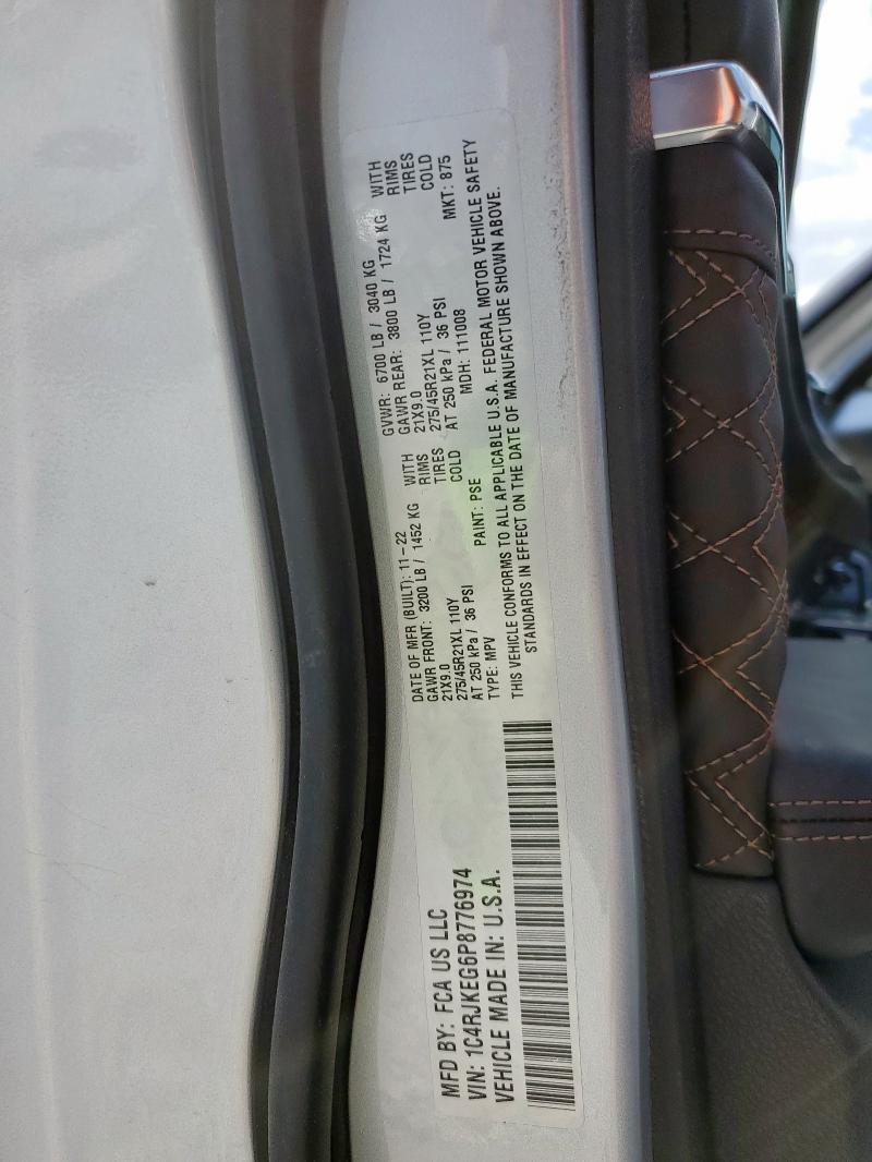 2023 JEEP GRAND CHER 1C4RJKEG6P8776974