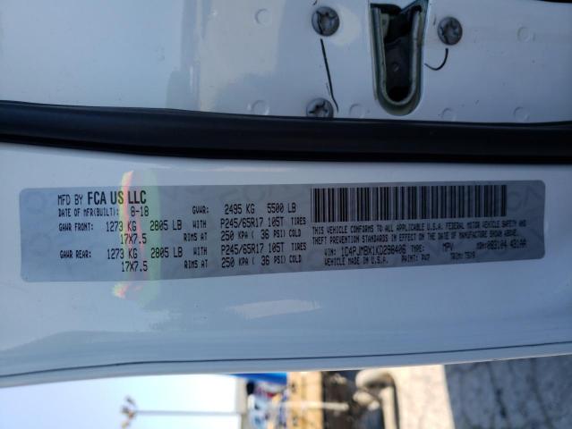 2019 JEEP CHEROKEE T 1C4PJMBX1KD298406