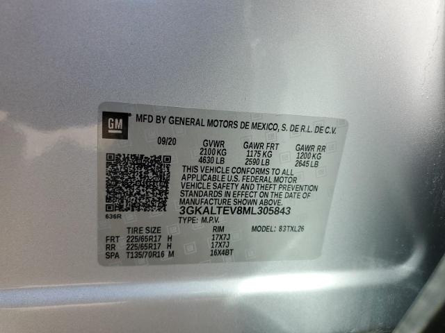 2021 GMC TERRAIN SL - 3GKALTEV8ML305843