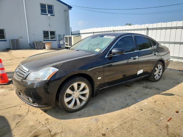 INFINITI M35 BASE 2007 black  gas JNKAY01F37M457886 photo #1