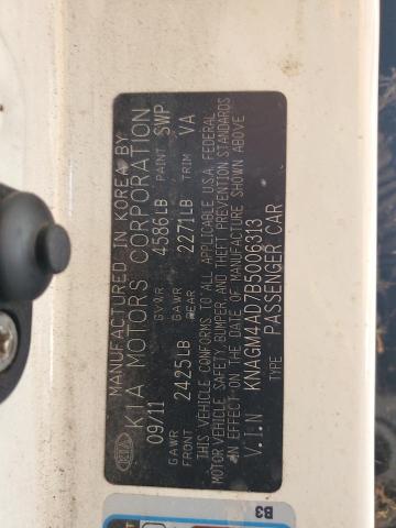 2011 KIA OPTIMA HYB - KNAGM4AD7B5006313