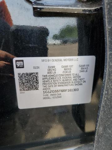 2024 CHEVROLET MALIBU RS 1G1ZG5ST6RF161303