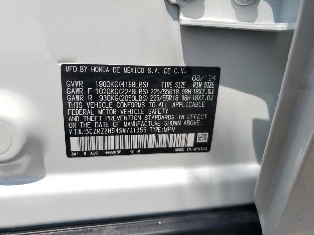 2025 HONDA HR-V SPORT 3CZRZ2H54SM731355