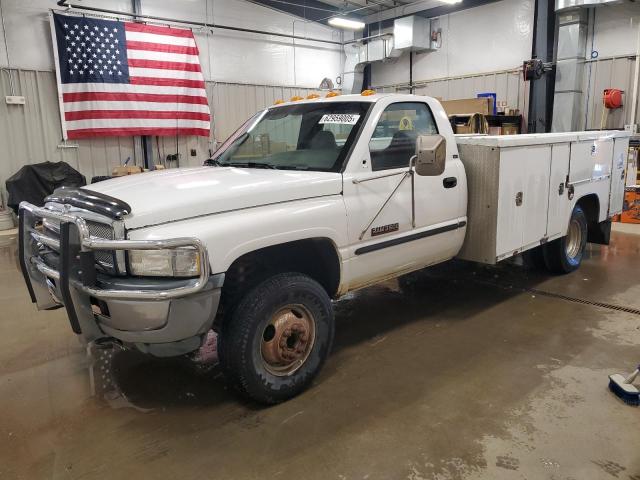 DODGE RAM 3500 1999 white chassis diesel 3B6MF3660XM500670 photo #1