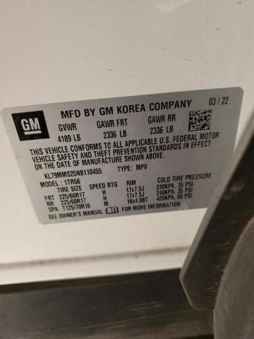 2022 CHEVROLET TRAILBLAZE - KL79MMS25NB110455
