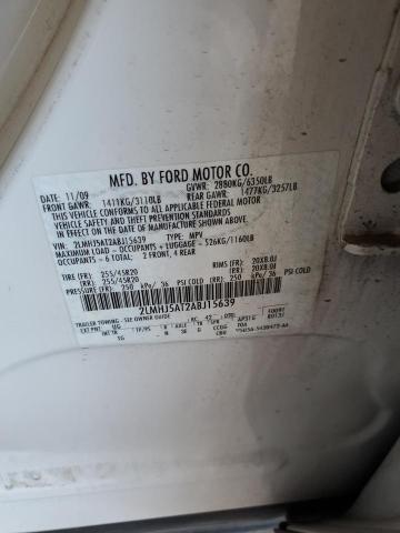 2010 LINCOLN MKT - 2LMHJ5AT2ABJ15639
