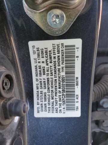 2016 HONDA CIVIC LX - 19XFC2F58GE010051