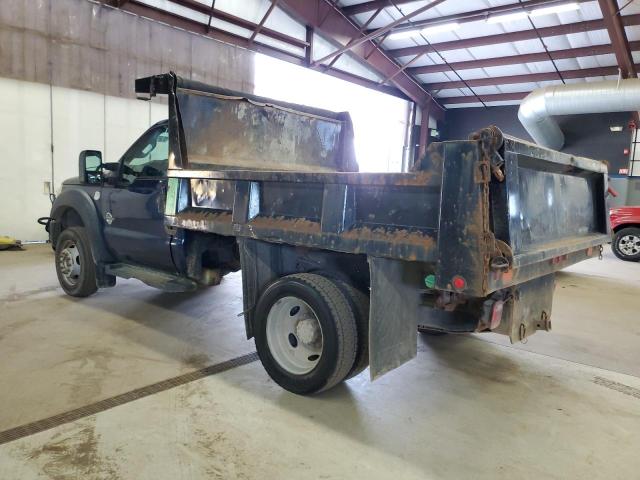 FORD F550 SUPER 2011 blue chassis diesel 1FDUF5HT4BEC32744 photo #3