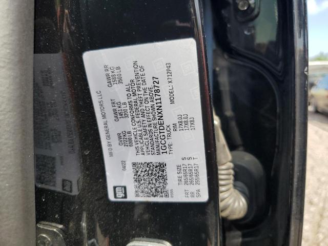 2022 CHEVROLET COLORADO Z71 1GCGTDENXN1178727