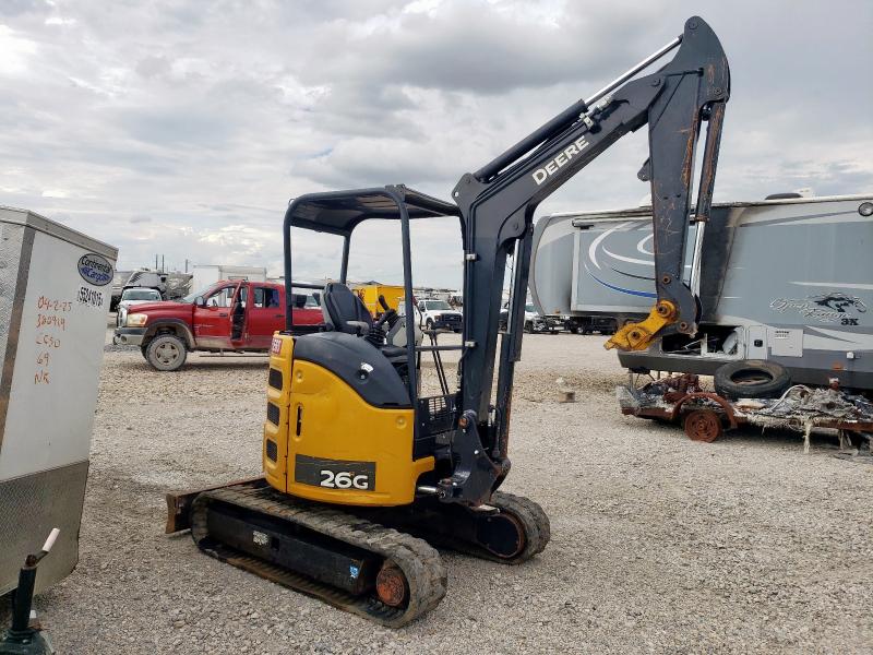JOHN DEERE 26G 2019 yellow   1FF026GXLJK264295 photo #1