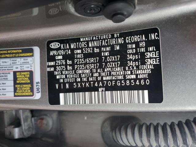 2015 KIA SORENTO LX - 5XYKT4A70FG585460