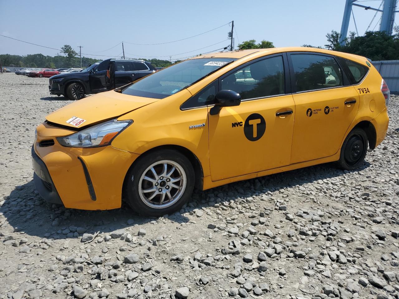 Lot #3265085889 2016 TOYOTA PRIUS V