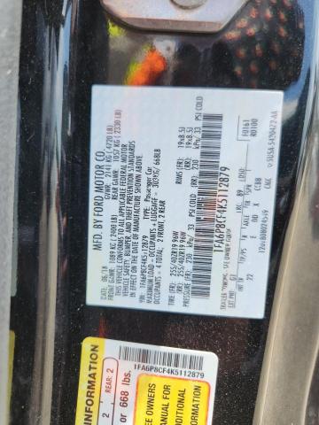 2019 FORD MUSTANG GT 1FA6P8CF4K5112879