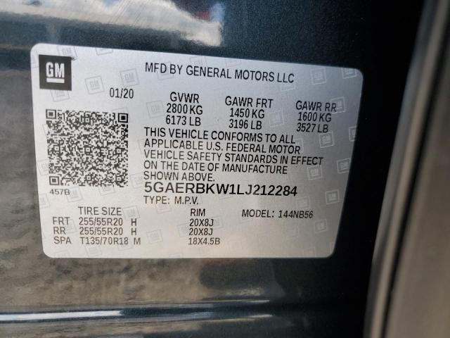 2020 BUICK ENCLAVE ES 5GAERBKW1LJ212284