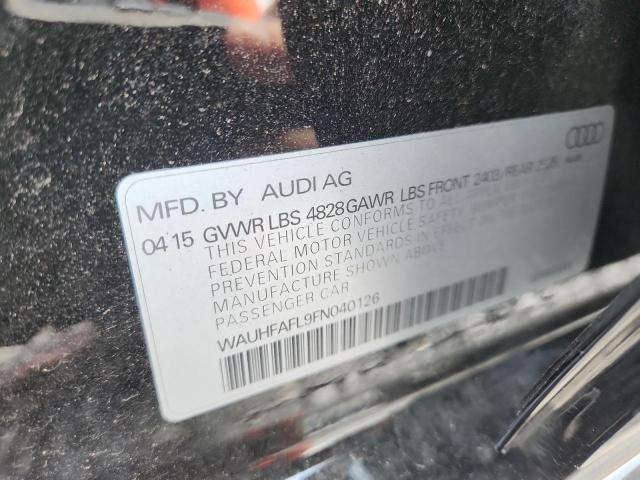 2015 AUDI A4 PREMIUM WAUHFAFL9FN040126