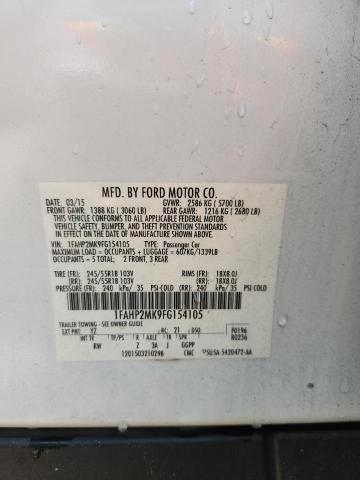 2015 FORD TAURUS POL 1FAHP2MK9FG154105