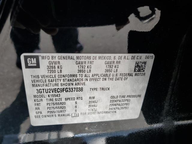 2015 GMC SIERRA K15 3GTU2VEC9FG337038