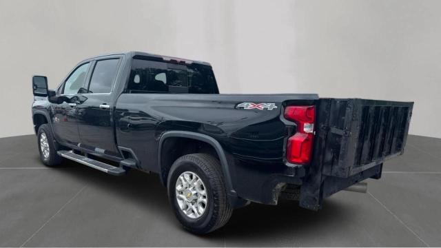CHEVROLET SILVERADO 2021 black  diesel 1GC4YUEYXMF150653 photo #4