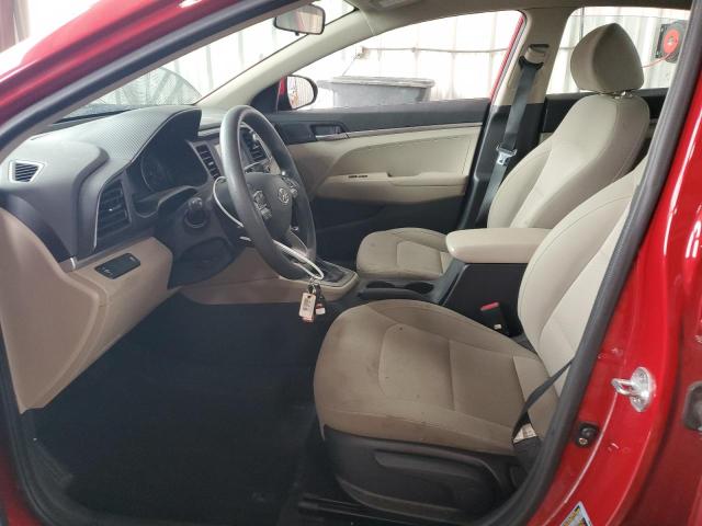 2019 HYUNDAI ELANTRA SE KMHD74LFXKU887652