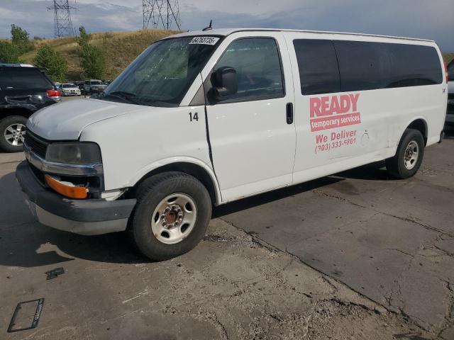 CHEVROLET EXPRESS 2013 white  flexible fuel 1GAZG1FG1D1121397 photo #1