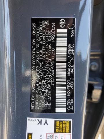 2023 TOYOTA PRIUS LE JTDACAAU5P3011250