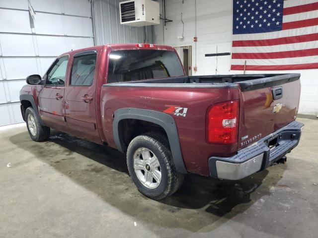 CHEVROLET SILVERADO 2008 burgundy  gas 3GCEK133X8G254740 photo #3