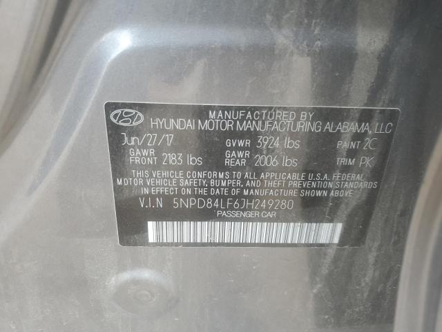 2018 HYUNDAI ELANTRA SE - 5NPD84LF6JH249280