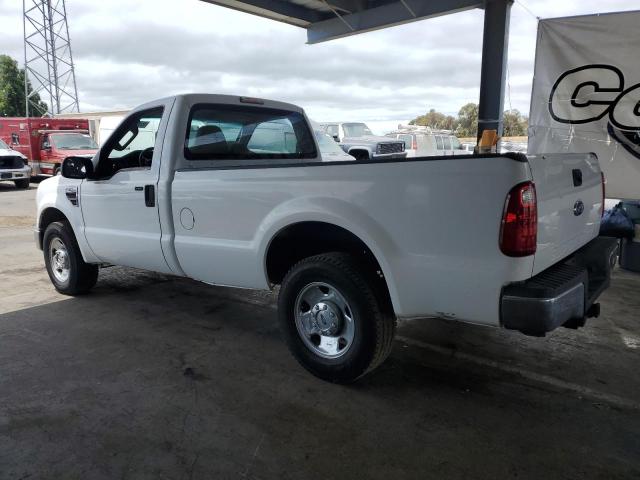 FORD F250 SUPER 2008 white pickup diesel 1FTSF20R48EB81359 photo #3