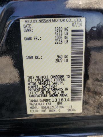 2015 NISSAN ALTIMA 2.5 - 1N4AL3AP8FC131814
