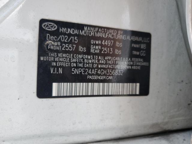 2016 HYUNDAI SONATA SE - 5NPE24AF4GH356832