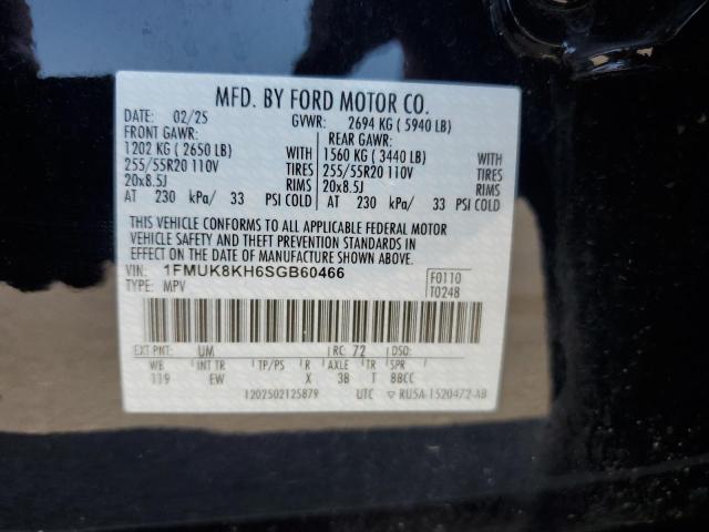 2025 FORD EXPLORER S - 1FMUK8KH6SGB60466
