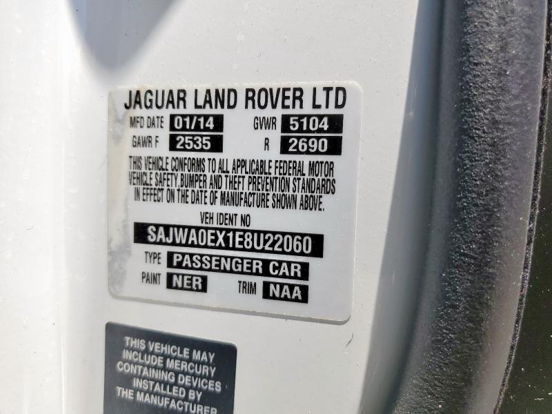 2014 JAGUAR XF - SAJWA0EX1E8U22060