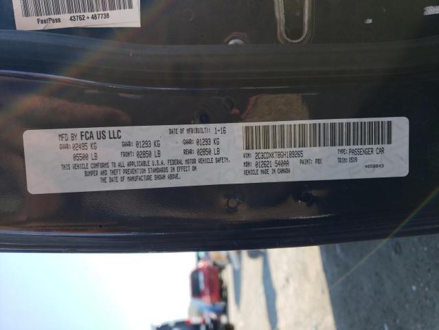 2016 DODGE CHARGER PO 2C3CDXKT8GH189265