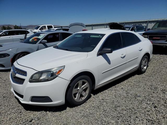 CHEVROLET MALIBU LS 2013 white  gas 1G11B5SA7DF137398 photo #1