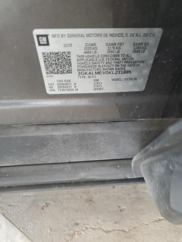 2019 GMC TERRAIN SLE 3GKALMEV0KL231885