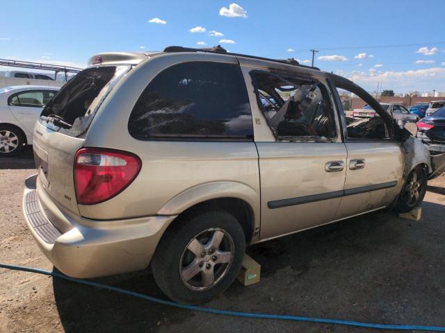 DODGE CARAVAN SX 2006 gold  gas 1D8GP45R26B523818 photo #4