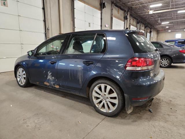 VOLKSWAGEN GOLF 2012 blue hatchbac diesel WVWDM7AJ3CW290709 photo #3