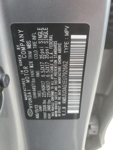 2014 HYUNDAI TUCSON GLS - KM8JU3AG1EU792662