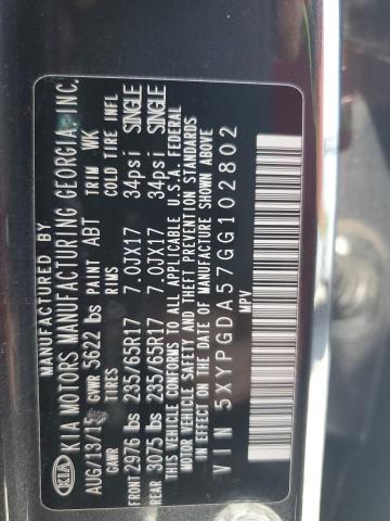 2016 KIA SORENTO LX 5XYPGDA57GG102802