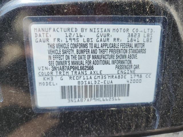 2017 NISSAN SENTRA S - 3N1AB7AP9HL662566