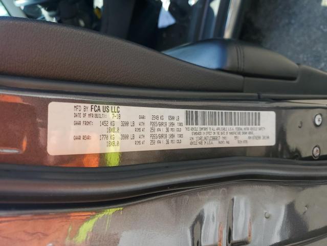 2018 DODGE DURANGO SX 1C4RDJAG7JC386817