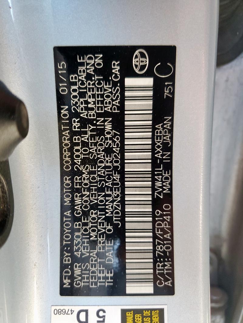 2015 TOYOTA PRIUS V - JTDZN3EU4FJ024567