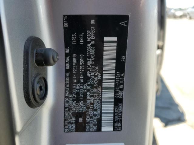 2015 TOYOTA SIENNA SPO 5TDXK3DC4FS632505