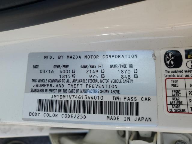 2016 MAZDA 3 TOURING - JM1BM1V74G1344010